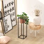 Aberto Design Maceta Decorativa GED-023-B Negro y Cobre